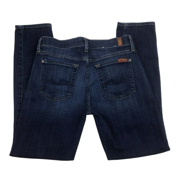 7 For All Mankind Josefina Skinny Boyfriend Jean Womans 25 - Picture 4 of 14